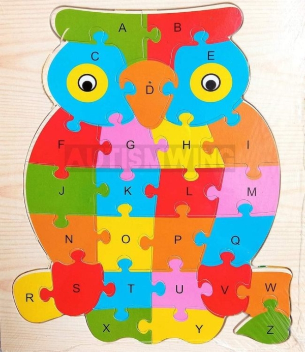 Alphabets Puzzle-Owl