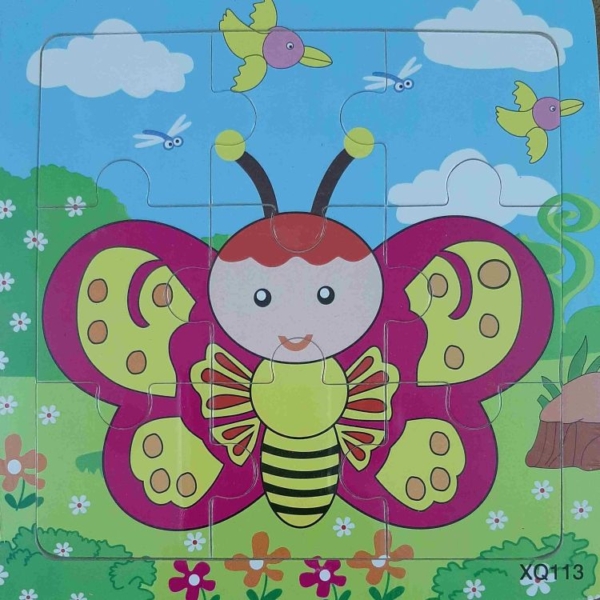 Mini Jigsaw Puzzle - Butterfly