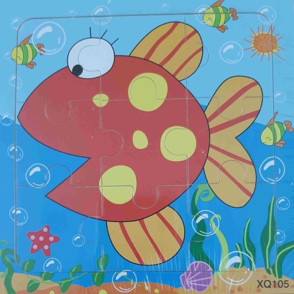 Mini Jigsaw Puzzle - Fish