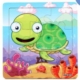 Mini Jigsaw Puzzle - Turtle