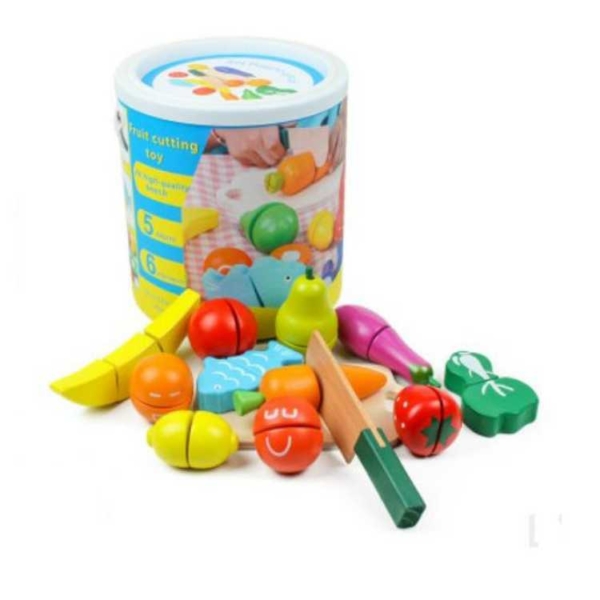 Vegetable & Fruit Cutting Toy (Box)