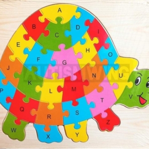 Alphabets Puzzle-Turtle