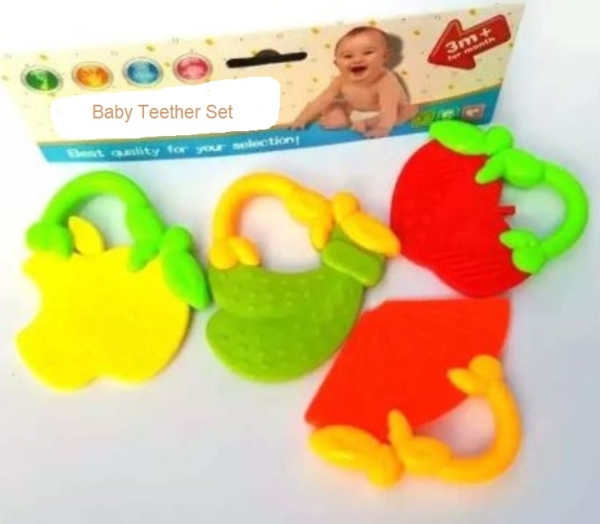 Baby Gum Teether Set (4Pcs)
