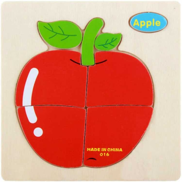 Cartoon Puzzle - Apple