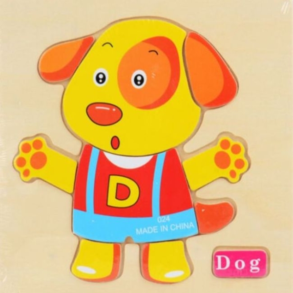 Cartoon Puzzle - Dog