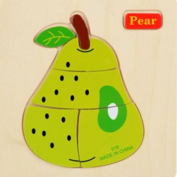 Cartoon Puzzle - Pear