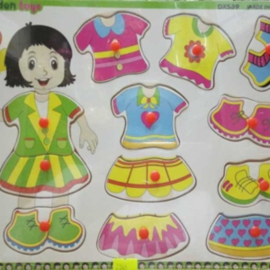 Dress Puzzle Board (Girls)