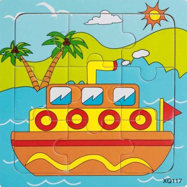 Mini Jigsaw Puzzle-Ship