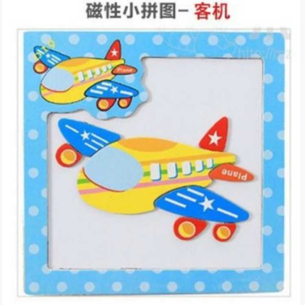 Brain Development Cognitive Puzzle-Plane