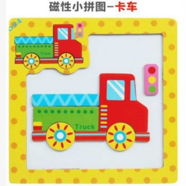 Brain Development Cognitive Puzzle-Truck