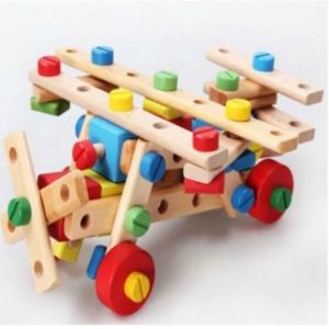 Multipurpose Wooden Screws Toys