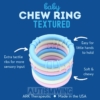 ARK's Baby Chew Ring Textured
