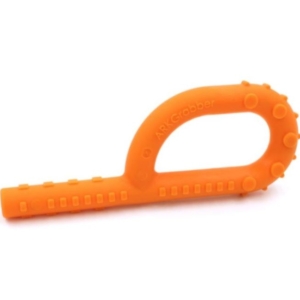 ARK's Textured Grabber P Tube (Hallow Chew Tool)- Orange