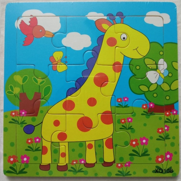 Mini Jigsaw Puzzle - Girrafe1