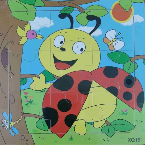 Mini Jigsaw Puzzle - Lady Bug1